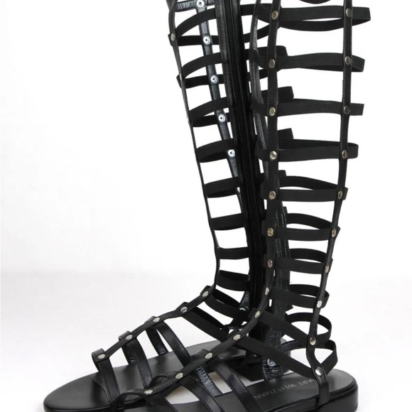 Woman’s size 6 Stuart Weizmann gladiator sandals - Picture 5 of 6